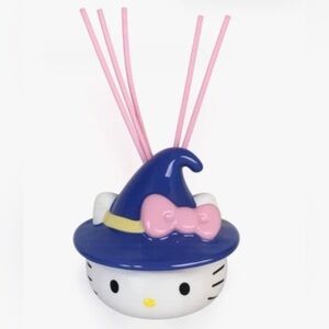 Hello‎ Kitty Halloween Witch Ceramic Reed Diffuser Vanilla Sanrio NIB